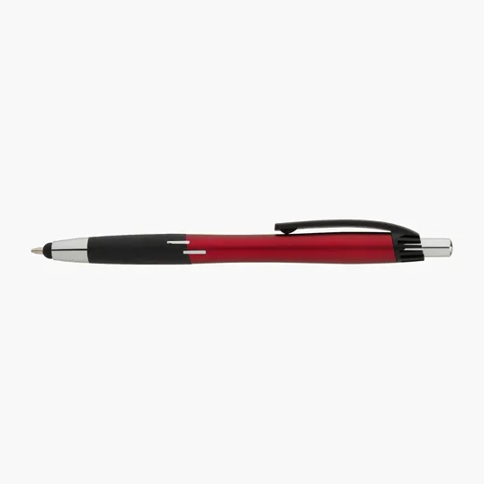 Basics Plastik Syracuse Plunge-Action Ballpoint / Stylus Pen — view 13