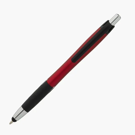Basics Plastik Syracuse Plunge-Action Ballpoint / Stylus Pen — view 14