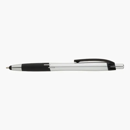Basics Plastik Syracuse Plunge-Action Ballpoint / Stylus Pen — view 16