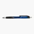 Basics Plastik Syracuse Plunge-Action Ballpoint / Stylus Pen — view 8