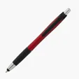 Basics Plastik Syracuse Plunge-Action Ballpoint / Stylus Pen — view 14