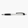 Basics Plastik Syracuse Plunge-Action Ballpoint / Stylus Pen — view 16