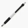 Basics Plastik Syracuse Plunge-Action Ballpoint / Stylus Pen — view 17