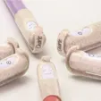 Charlie Plunge-Action Ballpoint Pen with Stylus and Mood Face — view 46