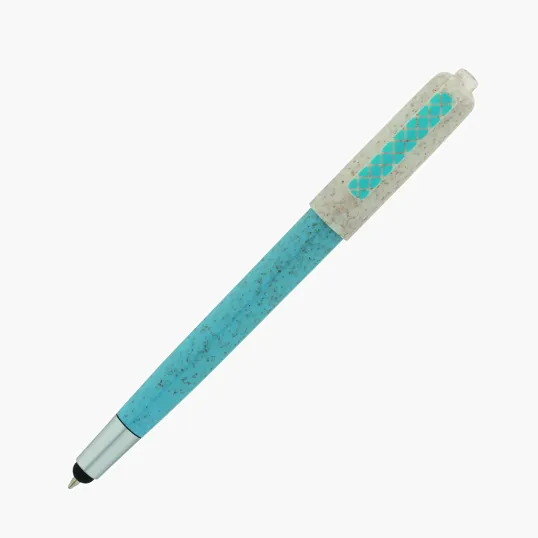 Charlie Plunge-Action Ballpoint Pen with Stylus and Mood Face — view 18