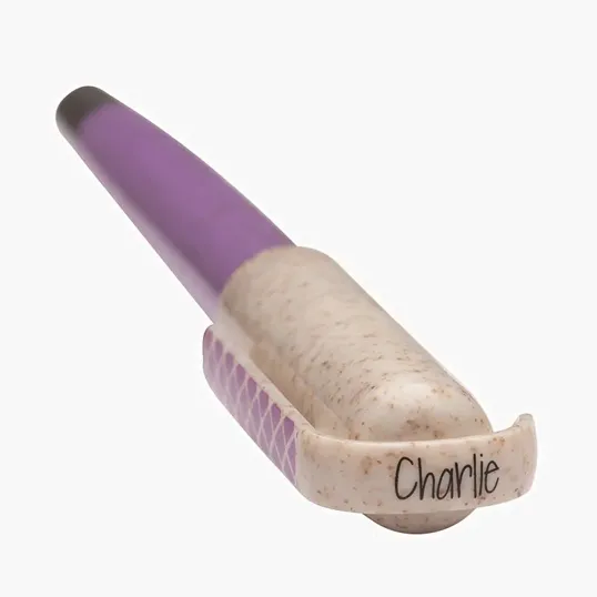 Charlie Plunge-Action Ballpoint Pen with Stylus and Mood Face — view 21