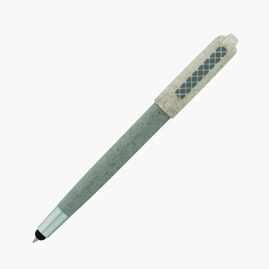 Charlie Plunge-Action Ballpoint Pen with Stylus and Mood Face — view 50