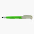 Charlie Plunge-Action Ballpoint Pen with Stylus and Mood Face — view 8