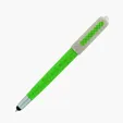 Charlie Plunge-Action Ballpoint Pen with Stylus and Mood Face — view 9