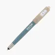 Charlie Plunge-Action Ballpoint Pen with Stylus and Mood Face — view 11