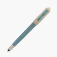Charlie Plunge-Action Ballpoint Pen with Stylus and Mood Face — view 13