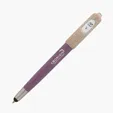 Charlie Plunge-Action Ballpoint Pen with Stylus and Mood Face — view 24