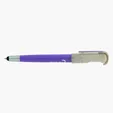 Charlie Plunge-Action Ballpoint Pen with Stylus and Mood Face — view 27
