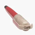 Charlie Plunge-Action Ballpoint Pen with Stylus and Mood Face — view 32