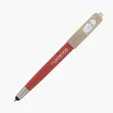 Charlie Plunge-Action Ballpoint Pen with Stylus and Mood Face — view 35