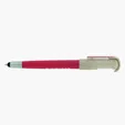 Charlie Plunge-Action Ballpoint Pen with Stylus and Mood Face — view 38