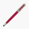 Charlie Plunge-Action Ballpoint Pen with Stylus and Mood Face — view 39