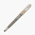 Charlie Plunge-Action Ballpoint Pen with Stylus and Mood Face — view 41