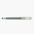 Charlie Plunge-Action Ballpoint Pen with Stylus and Mood Face — view 47