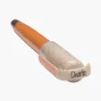 Charlie Plunge-Action Ballpoint Pen with Stylus and Mood Face — view 54