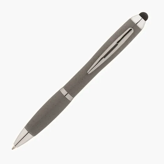 Basics Plastik Olivia Twist-Action Ballpoint Pen with Stylus — view 16