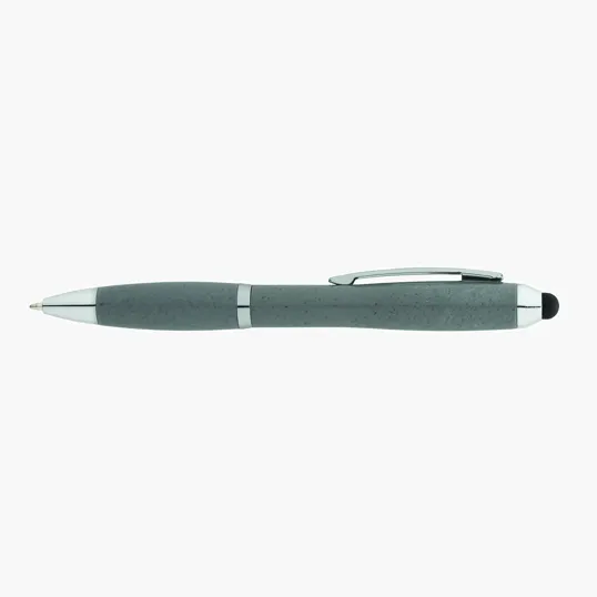 Basics Plastik Olivia Twist-Action Ballpoint Pen with Stylus — view 18