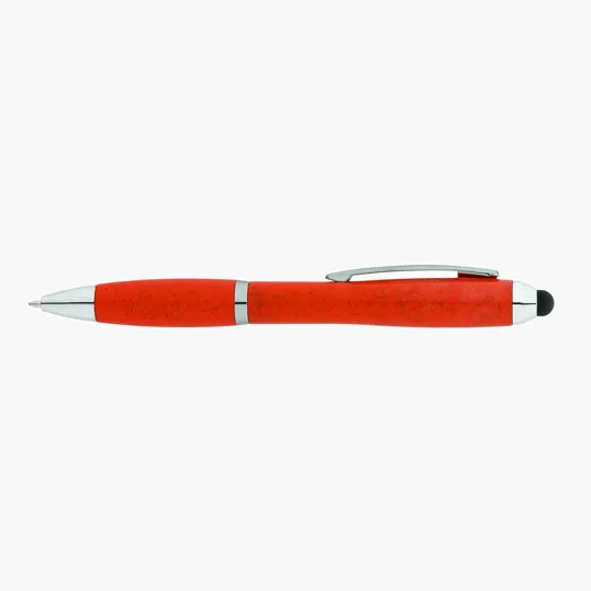 Basics Plastik Olivia Twist-Action Ballpoint Pen with Stylus — view 22