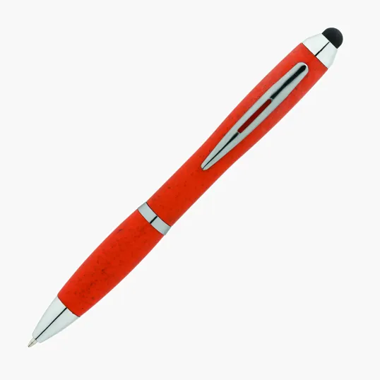 Basics Plastik Olivia Twist-Action Ballpoint Pen with Stylus — view 23