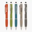 Basics Plastik Olivia Twist-Action Ballpoint Pen with Stylus