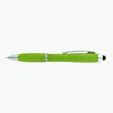 Basics Plastik Olivia Twist-Action Ballpoint Pen with Stylus — view 5
