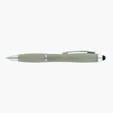 Basics Plastik Olivia Twist-Action Ballpoint Pen with Stylus — view 9