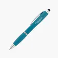 Basics Plastik Olivia Twist-Action Ballpoint Pen with Stylus — view 12