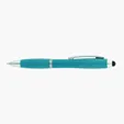 Basics Plastik Olivia Twist-Action Ballpoint Pen with Stylus — view 13