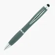 Basics Plastik Olivia Twist-Action Ballpoint Pen with Stylus — view 19