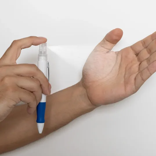 Spritzer Refillable Sanitizer Ballpoint Pen — view 10