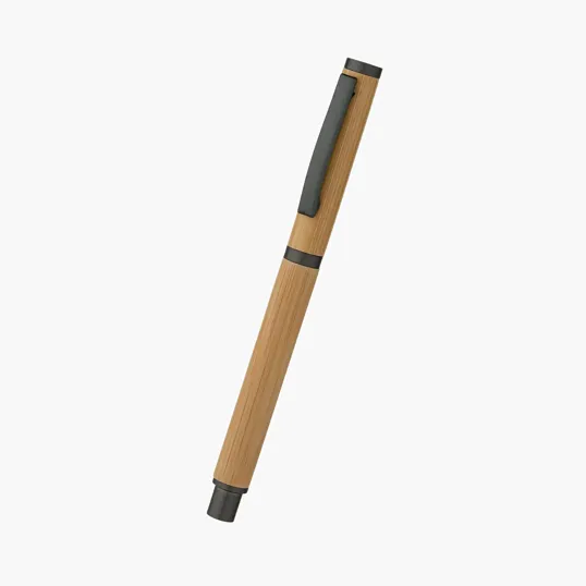 Hana Bamboo Cap-Off Ballpoint Pen — view 5