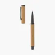 Hana Bamboo Cap-Off Ballpoint Pen — view 6