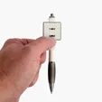 Puzzle Plunge-Action Ballpoint Pen — view 13