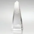 Dolmen II Medium Crystal Obelisk Award — view 4
