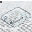 Prato Rectangle Crystal Paperweight — view 6