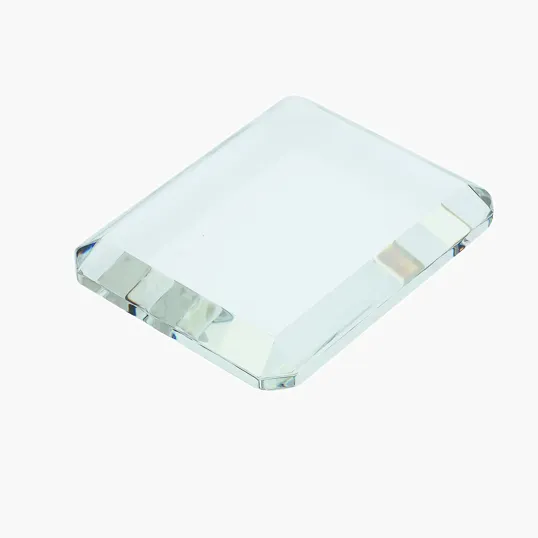 Prato Rectangle Crystal Paperweight — view 8