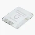 Prato Rectangle Crystal Paperweight