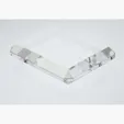 Prato Rectangle Crystal Paperweight — view 5