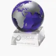 Firmada II Blue Crystal Globe — view 4