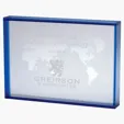 Crystal World Map Award — view 2