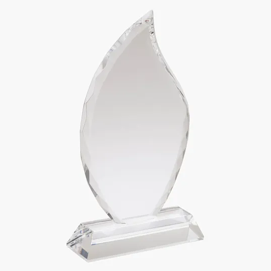 Large Crystal Flame Award — view 3