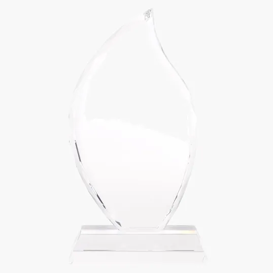 Large Crystal Flame Award — view 4