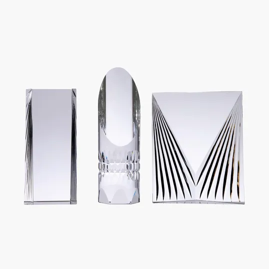 Alcor Crystal Polygon Tower Award — view 5