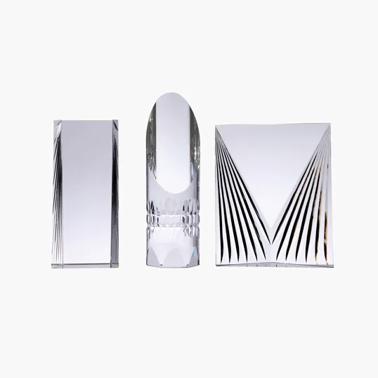Antares Slanted Crystal Polygon Award — view 2