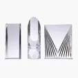 Alphard Slanted Crystal Trophy — view 4